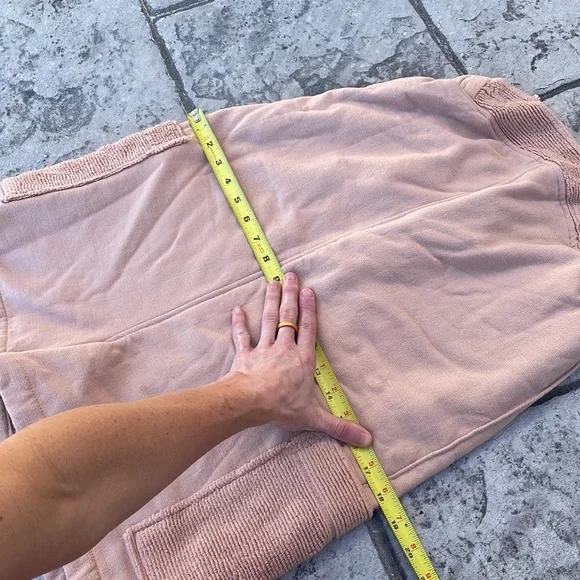 Lunya Terry Cotton Romper Tan XS/S - Picture 11 of 14